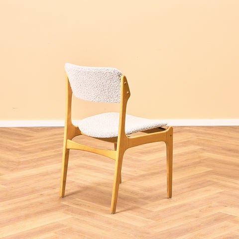 Danish dining chairs in beech, model OD49 by Erik Buch for OD Møbler