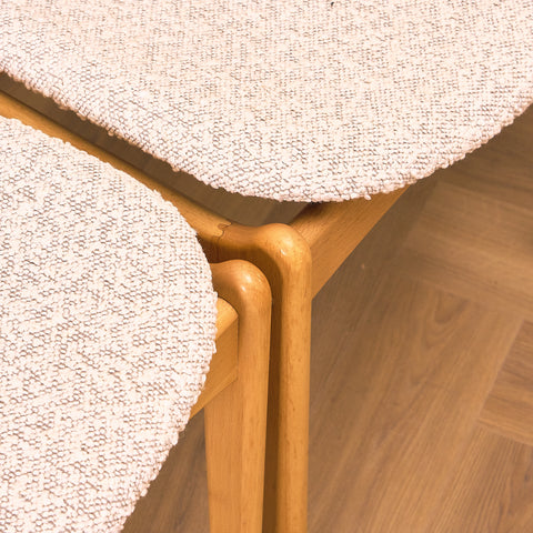 Danish dining chairs in beech, model OD49 by Erik Buch for OD Møbler