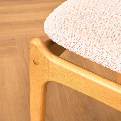 Danish dining chairs in beech, model OD49 by Erik Buch for OD Møbler