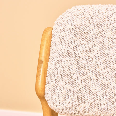 Danish dining chairs in beech, model OD49 by Erik Buch for OD Møbler