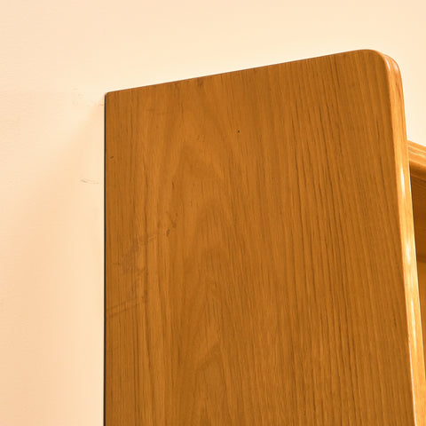 Swedish bookshelf in teak and beech