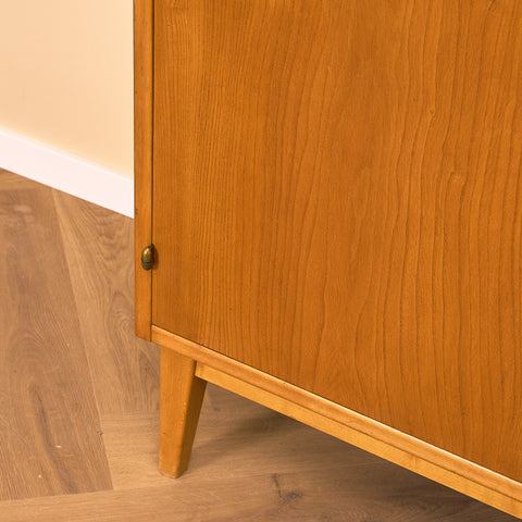 Swedish bookshelf in teak and beech