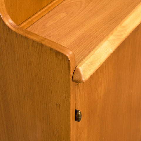 Swedish bookshelf in teak and beech