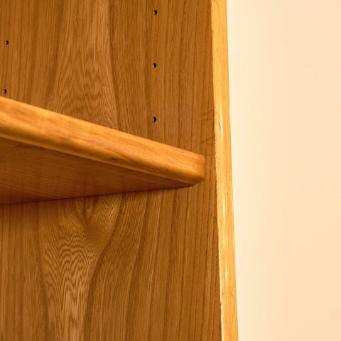 Swedish bookshelf in teak and beech