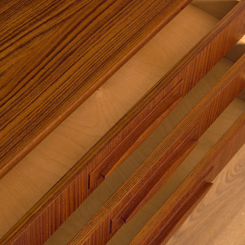 Danish corner bar cabinet in teak by Gunni Omann for Omann Jun Møbelfabrik