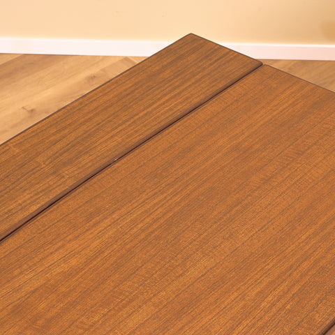 Foldable danish coffee table in teak