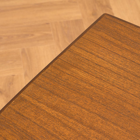Foldable danish coffee table in teak
