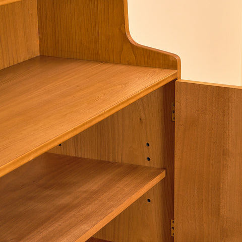 Swedish bookshelf in elm and beech
