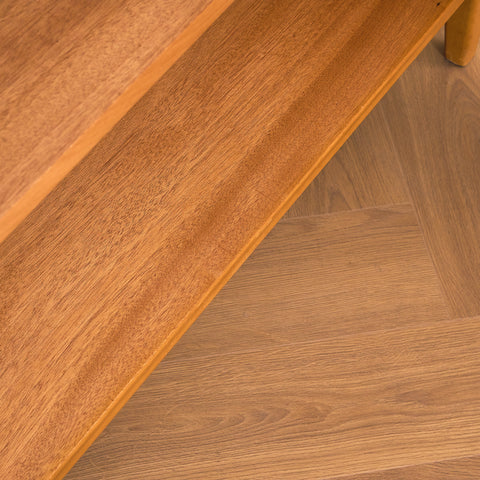 Swedish bookshelf in elm and beech