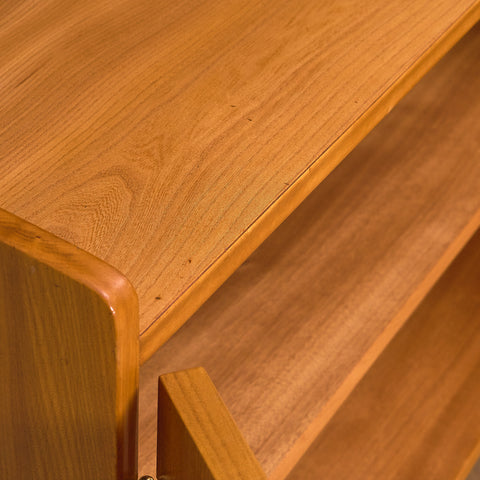Swedish bookshelf in elm and beech