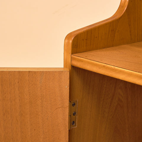 Swedish bookshelf in elm and beech