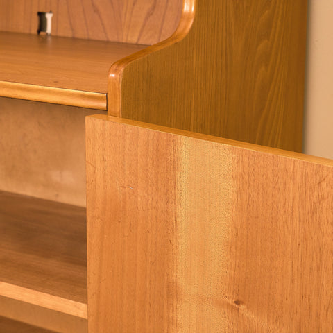 Swedish bookshelf in elm and beech