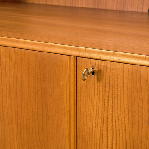 Swedish bookshelf in elm and beech