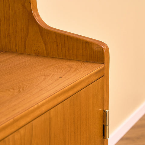 Swedish bookshelf in elm and beech