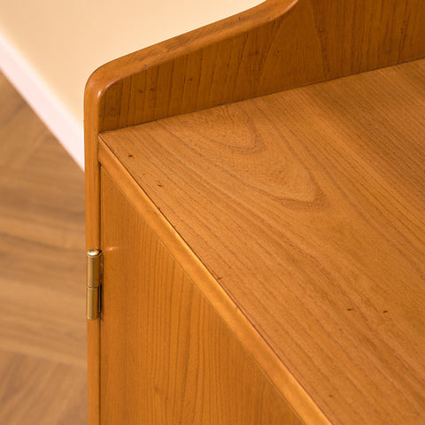 Swedish bookshelf in elm and beech