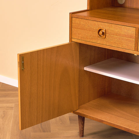 Swedish bookshelf in teak