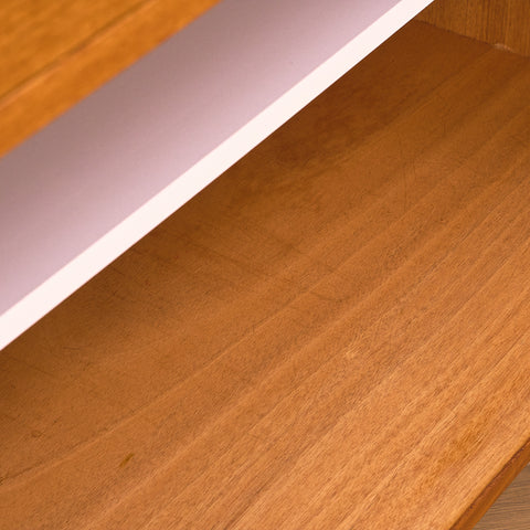 Swedish bookshelf in teak