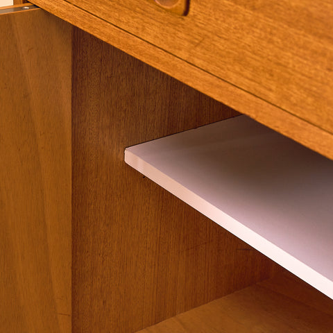 Swedish bookshelf in teak