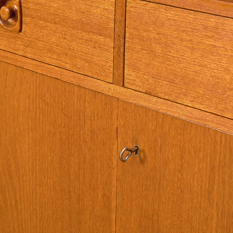 Swedish bookshelf in teak