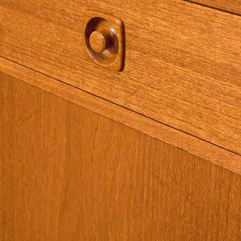 Swedish bookshelf in teak