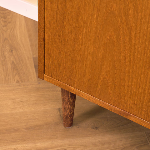 Swedish bookshelf in teak
