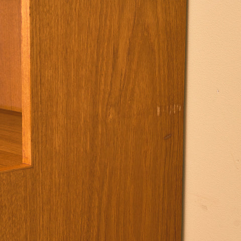Swedish bookshelf in teak