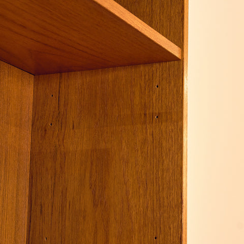 Swedish bookshelf in teak