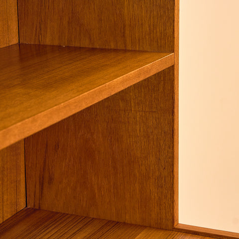 Swedish bookshelf in teak