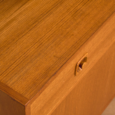 Swedish bookshelf in teak