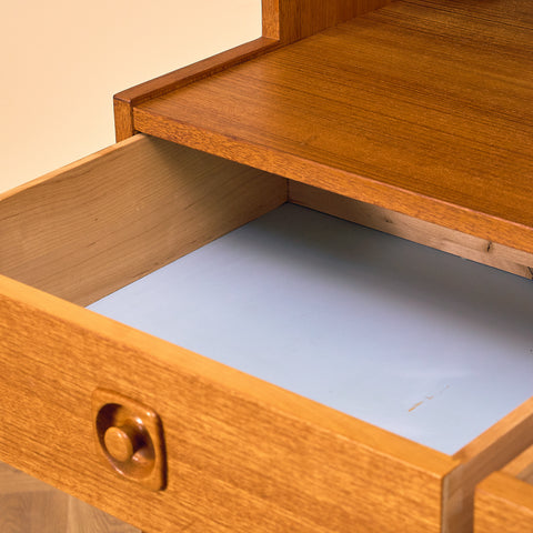 Swedish bookshelf in teak