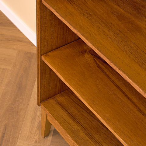 Big swedish bookshelf in teak