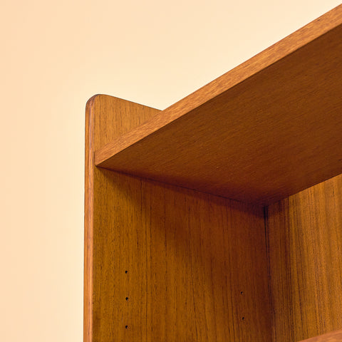 Big swedish bookshelf in teak