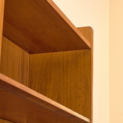 Big swedish bookshelf in teak