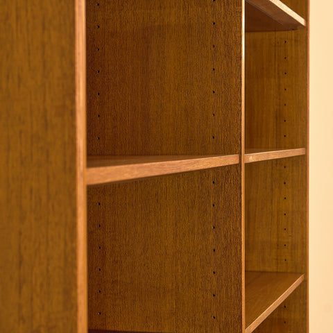 Big swedish bookshelf in teak