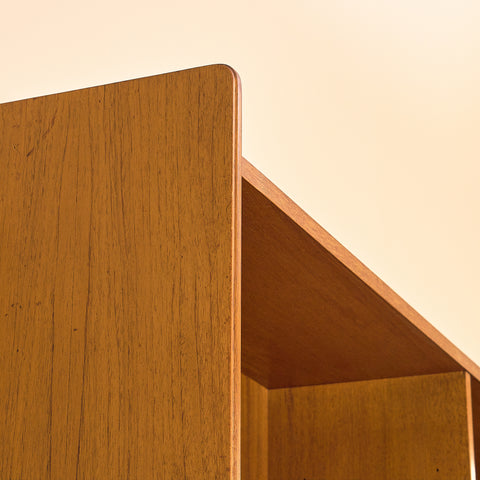 Big swedish bookshelf in teak