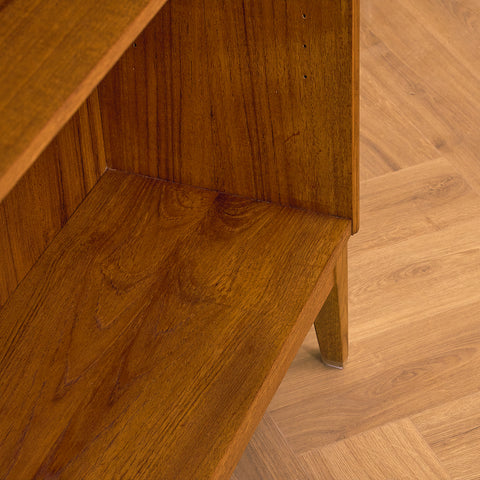 Big swedish bookshelf in teak
