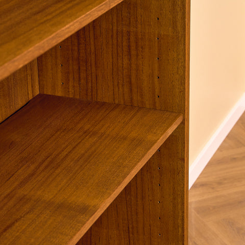 Big swedish bookshelf in teak