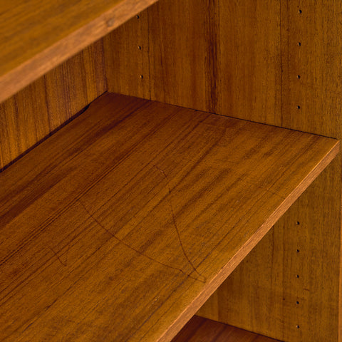 Big swedish bookshelf in teak
