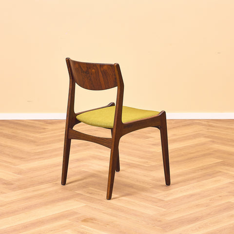 Danish dining chairs in Santos rosewood by Sorø Stolefabrik