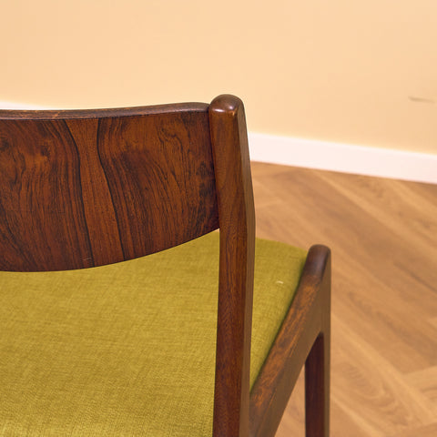 Danish dining chairs in Santos rosewood by Sorø Stolefabrik