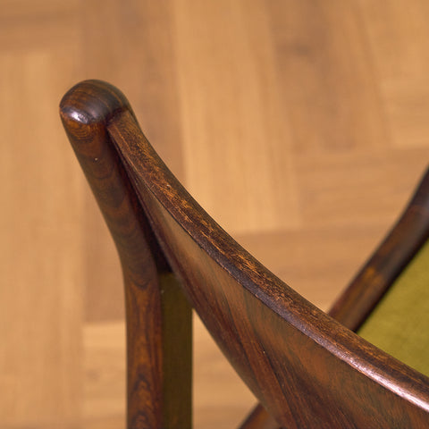 Danish dining chairs in Santos rosewood by Sorø Stolefabrik