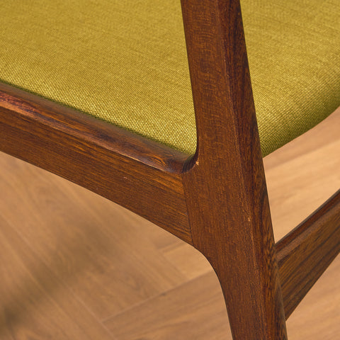 Danish dining chairs in Santos rosewood by Sorø Stolefabrik