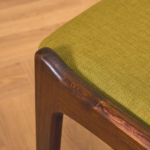 Danish dining chairs in Santos rosewood by Sorø Stolefabrik