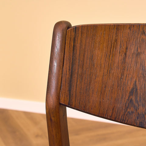 Danish dining chairs in Santos rosewood by Sorø Stolefabrik