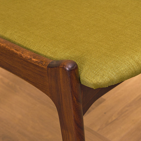 Danish dining chairs in Santos rosewood by Sorø Stolefabrik