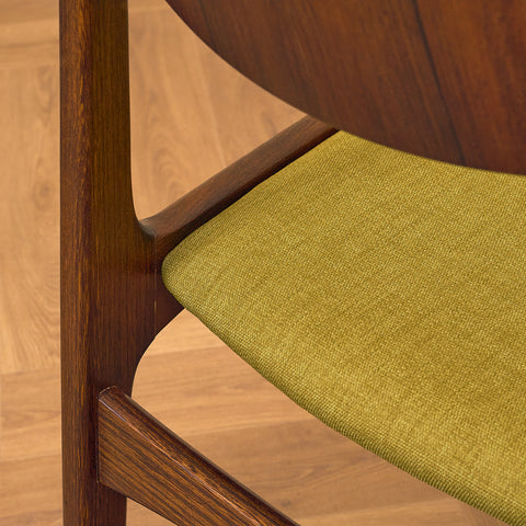 Danish dining chairs in Santos rosewood by Sorø Stolefabrik