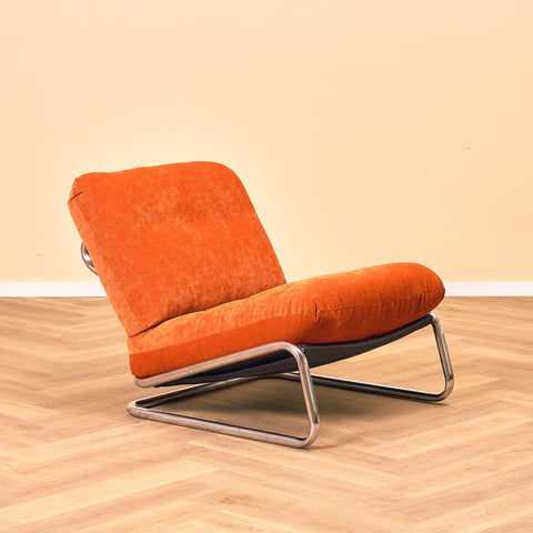 Armchairs in chrome