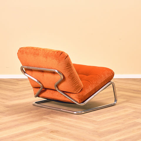 Armchairs in chrome