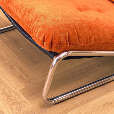 Armchairs in chrome