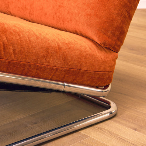 Armchairs in chrome